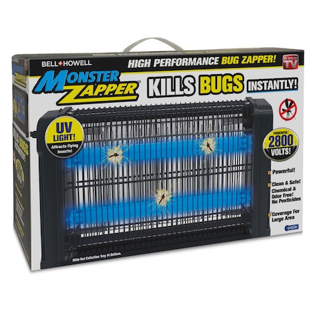 Bell + Howell Bell & Howell As Seen On TV Indoor Insect And Mosquito Zapper 3000 sq ft 20 W 1986